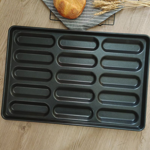Stampi in Metallo per Hot Dog Industriali / Stampo Antiaderente per <span class=keywords><strong>Pane</strong></span> da Hot Dog - Product Image 6