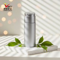 Bouteille en plastique PET à double pompe multi-usages 300 ml, impression personnalisée, double compartiment, emballage de lotion de beauté