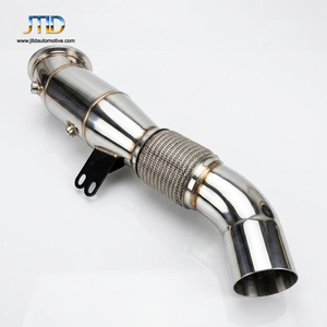 Tubo de Escape Delantero B58 de 114 mm para <span class=keywords><strong>BMW</strong></span> F20 F30 G30 140i 340i 540i, <span class=keywords><strong>Precio</strong></span> de Fábrica, Acero Inoxidable Premium, Escape Automotriz Duradero - Product Image 1