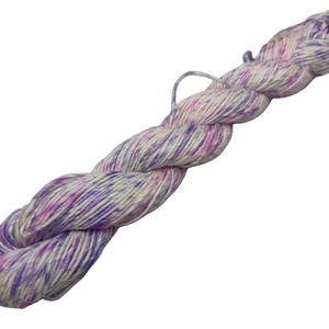 เส้นด้ายไหม100% ลายมัดมัลเบอร์รี่ย้อมสีแบบดิบสินค้ากันเทคนิคสำหรับถักด้วยมือแบบถักร้อยแหวน - Product Image 5