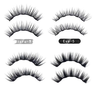 Cils Magnétiques Premium Aspect Naturel Réutilisable Léger Wispy Fort Cils Magnétiques avec Applicateur et Pince à Épiler - Product Image 6