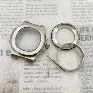 Kit de caja y correa de acero inoxidable de 41 mm 5711, con esfera y manecillas estilo Oriente Medio, compatible con el movimiento NH35/36 - Product Image 5