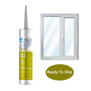 100% Étanche Acétique Un Composant Silicone RTV <span class=keywords><strong>Mastic</strong></span> Pour Le Collage De Verre - Product Image 1