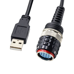 沃尔沃88890304 Vocom1 Vocom2电子测试电缆的高质量OBD 2电缆，用于卡车和汽车工厂供应 - Product Image 2