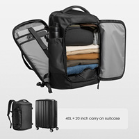 Sac à dos de voyage décontracté et personnalisable OEM, grande capacité, imperméable, pour activités de plein air, simple, pour ordinateur portable et trajets professionnels