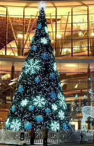 KG de Natal Em Estoque arboles de navidad gigantes Enormes 3 Pré-lit Árvore De Natal M 5M 10M Grande Árvore De Natal Para Shopping