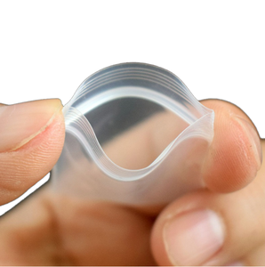 Bolsa Transparente de PE Grueso con Cierre, Impresión en Huecograbado, Reciclable, Mini Bolsa para Guardar Joyas - Product Image 1