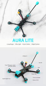 Foxeer 5 "Aura Lite T700 RTF Vista LR & Freestyle HD Digital Drone Reaper 45A AIO Datura 2105.5 Apollo Digital <span class=keywords><strong>Cam</strong></span> Vista Digital - Product Image 5
