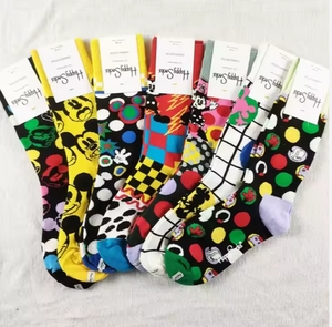 ถุงเท้าแฟชั่นพิมพ์ลายสีสันสดใส ออกแบบเองได้ตามสั่ง ขายส่ง - Product Image 2