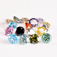 Pierres de Moissanite Créées en Laboratoire en Gros, Taille Ovale Colorée 1-4 Carats, Effet Feu et Jeu de Couleurs pour la Fabrication de Bijoux, Certifiées par un Certificat Tierce Partie