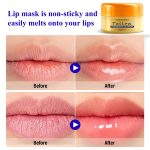 <span class=keywords><strong>Mascarilla</strong></span> Labial de Sebo de Marca Blanca <span class=keywords><strong>para</strong></span> Hidratación Intensiva y Nutrición, Repara los <span class=keywords><strong>Labios</strong></span> Secos y Agrietados Durante la Noche, Cuidado Labial Natural OEM/ODM - Product Image 4