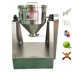 Mezcladora de Tambor para Condimentos en Polvo DZJX de 50 Litros 200 kg Mezclador de Doble Cono con Sistema de Pulverización para Detergente en Polvo - Product Image 3