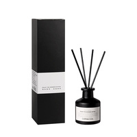 Diffuseur de roseaux de marque privée, boîte-cadeau de désodorisant pour bureau à domicile et hôtel, diffuseur de roseaux de parfum avec bâton en fibre