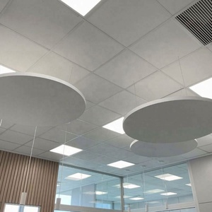 Paneles de Techo de 900 y 1200 mm de Diámetro, Fabricación de Decoración Colgante de Fibra de Madera para Centros Comerciales, Cafeterías y Cafés - Product Image 1
