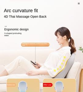 Masajeador Multifuncional para la Columna Cervical y Lumbar, Cojín de Masaje Eléctrico para Espalda, Cuello, Cintura y Piernas para Uso Corporal - Product Image 5