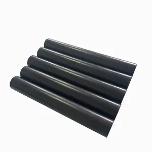 China manufacturer 15% carbon fiber filled plastic rod modified ptfe rod for machining