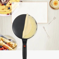 Vente en gros petite crêpière chauffante simple face poêle à gâteau électrique multifonctionnelle pour la maison