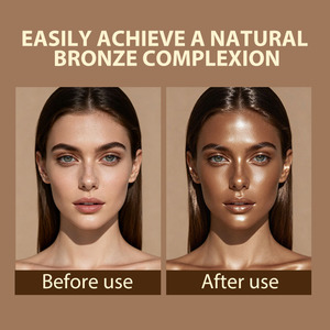 Venta caliente líquido bronceado gotas suero natural sol-Kissed brillo exposición al sol de acción rápida cara cuerpo bronceado Libre de crueldad - Product Image 5