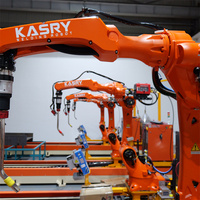 Robot de Soldadura Colaborativo CNC Tipo H con PLC y Motor, Tipo de Riel Terrestre para Fabricación de Estructuras de Acero
