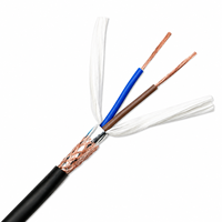 RVVP 2-adriges Kupferkabel mit Geflechtschirmung, flexibles PVC-Steuerkabel, elektrisches Kabel