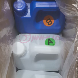 Résine époxy transparente sans bulles et durcisseur pour peinture de sol d'atelier industriel, revêtement de comptoir en résine époxy, kits de colle AB 20 kg - Product Image 4