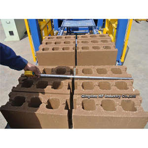 हाइड्रोलिक प्रेस के प्रकार QT6-15 गर्म बिक्री हाइड्रोलिक प्रेस स्वचालित खोखला ठोस पेवर सीमेंट ठोस ब्लॉक बनाने वाली मशीन - Product Image 2