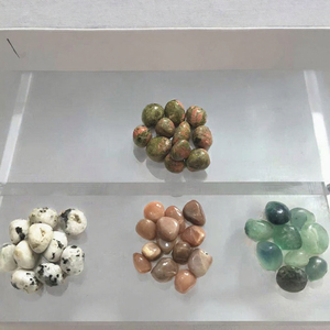Cristaux polis de haute qualité en gros, pierres précieuses mélangées, quartz rose, 20-40 mm, pierres de forme libre pour la décoration de la maison - Product Image 3