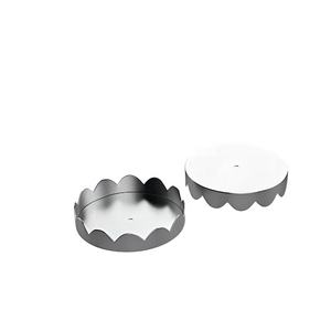 แผ่นดิสก์สแตนเลสสำหรับแถบแม่เหล็กที่วางสบู่ฝาโลหะสำหรับอุปกรณ์เสริมสบู่แม่เหล็ก - Product Image 1