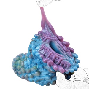 Copa de Masturbación Masculina GEEBA Anemone, Estimulador de Pene de Silicona Suave, Vagina Realista, Masajeador de Próstata, Juguete Sexual para Adultos - Product Image 2