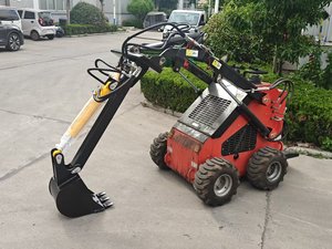 Bras d'excavation hydraulique pour <span class=keywords><strong>mini</strong></span>-chargeuse, attache rapide universelle, acier robuste, pour tranchées et crevasses - Product Image 4