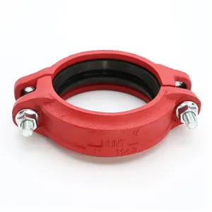 china supplier Rigid coupling Ductile iron steel DN 65 pipe fitting in large stock