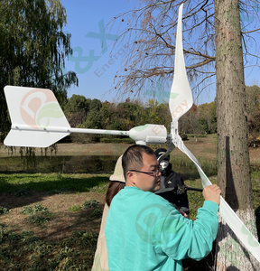 Tùy chỉnh 1kw để 10KW ngang dọc trục tuabin gió nhà máy dân cư eolic hệ thống điện cho nhà mái gió Máy phát điện - Product Image 2