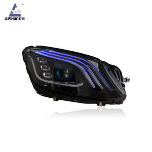 ชิ้นส่วนไฟหน้า LED Jushun สำหรับ W222 Mercedes-Benz S-Class Maybach พร้อม DRL และเลนส์ - Product Image 2