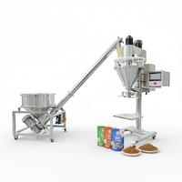 Machine d'emballage verticale à vis pour sachets de poudre (épices, farine, détergent, algues) 100g 500g 1kg 2kg 3kg 5kg