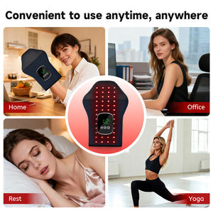 Sarung tangan terapi lampu merah 660nm 850nm, sarung tangan terapi cahaya merah penghilang nyeri tangan nirkabel dapat diisi ulang untuk jari pergelangan tangan - Product Image 6