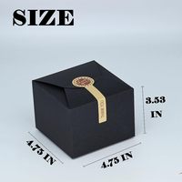 Cajas de Regalo Plegables para Regalos de Damas de Honor, Fiestas de Cumpleaños, Navidad, Bodas, Manualidades, Cajas para Cupcakes