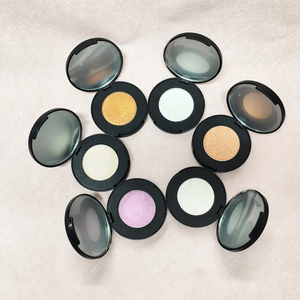 <span class=keywords><strong>Palette</strong></span> de surligneur individuelle vegan à effet scintillant, étui noir avec logo personnalisé, maquillage polarisé waterproof - Product Image 3
