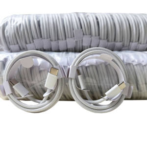 Cable de Datos Tipo C a Tipo C de Nailon Trenzado de 60 W a <span class=keywords><strong>Precio</strong></span> Económico, Cable de Carga Rápida USB C PD para <span class=keywords><strong>iPhone</strong></span> <span class=keywords><strong>14</strong></span> 15 16 17PRO MAX - Product Image 4