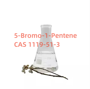 5-Bromo-1-Pentene สารอินทรีย์ขั้นกลางสำหรับวัสดุสังเคราะห์ทางเคมีเกษตรลักษณะเหลว/ผง CAS 1119-51-3พร้อม MOQ 1กก. - Product Image 2