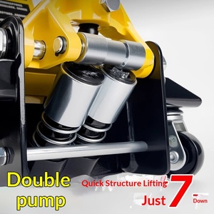 <span class=keywords><strong>Cric</strong></span> <span class=keywords><strong>hydraulique</strong></span> horizontal robuste de 3/4 tonnes pour le changement de pneus des SUV et des voitures compactes, idéal pour la réparation automobile, fabriqué en Chine - Product Image 2
