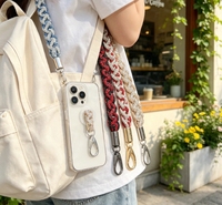 Sac à main polyvalent personnalisé, imperméable, avec bandoulière réglable, orné de strass, pour robe, sweat à capuche, ou costume