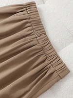 Pantalones Anchos Personalizados para Mujer con Cintura Elástica y Puños, Suaves como la Mantequilla, Elásticos en 4 Direcciones, Ropa Deportiva Informal para Uso Diario, OEM ODM, Logotipo Personalizado
