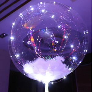 Globos transparentes iluminados Bobo Ball Color mezclado Equipado Modos intermitentes noche - Product Image 4