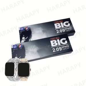 שעון חכם 2025 Hot T900 Ultra בגודל 49 מ\"מ עם מסך AMOLED בגודל 2.09 אינץ', NFC, עמיד במים, לגברים, דגם IWO <span class=keywords><strong>Watch</strong></span> Ultra 9 - Product Image 2
