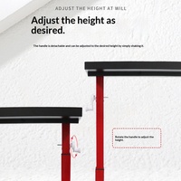 Banc à outils en acier carbone double couche avec plateforme élévatrice mobile pour pièces de réparation automobile