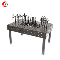 Nouvelle table de soudage 3D en fonte d'acier de haute précision, plateforme flexible tridimensionnelle pour stations de soudage sans électricité