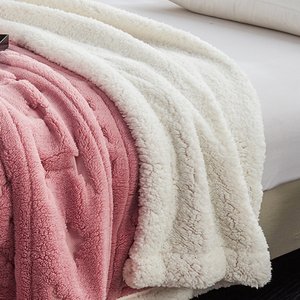 Queen/<strong>King</strong> <strong>Size</strong> Four Seasons Comfortable Nap Knitted <strong>Throw</strong> Blanket Warm Taffeta Thick Solid Anti-Pilling Eco-Friendly Modern - Product Image 4