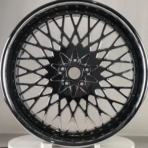 FW3-043 4x100 arabalar için kullanılan 4x4 kapak alüminyum jantlar arabalar için büyük yağ jantlar araba spor jantlar