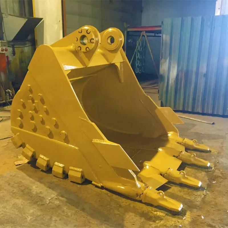 OEM Baggers chaufel, Heavy Duty Mining Rock Digger Bucket mit Schaufel zähnen für Bagger lader und Konstruktion