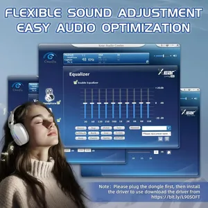 Cuffie da gioco wireless MAMBASNAKE Attack Shark L90 RGB Bluetooth 5.3 - Product Image 4